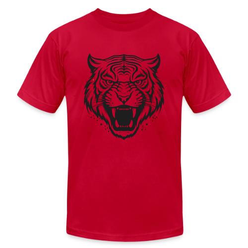 Wild Tiger Fashion, the fury of the feline tiger. - Unisex Jersey T-Shirt by Bella + Canvas