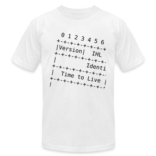 IPv4 Header - Unisex Jersey T-Shirt by Bella + Canvas