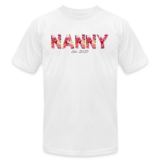 Nanny Est 2025 | Floral Pattern Font