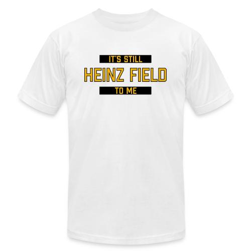 It's Still Heinz Field To Me (On Light) - Unisex Jersey T-Shirt by Bella + Canvas