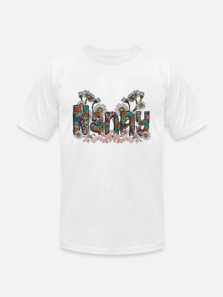 Nanny - Unisex Jersey T-Shirt by Bella + Canvas - white