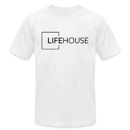 LH Logo Black - Unisex Jersey T-Shirt by Bella + Canvas