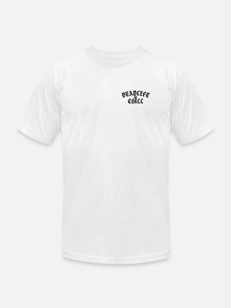 Deadlift and Chill - Unisex Jersey T-Shirt by Bella + Canvas - white