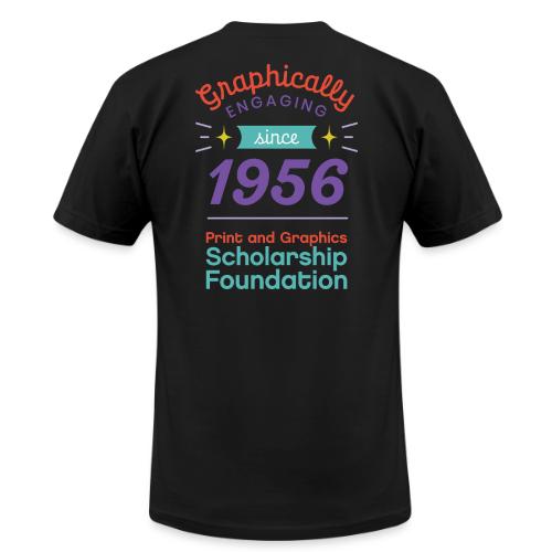 PGSF Graphically Engaging Back On White 4C PRI - Unisex Jersey T-Shirt by Bella + Canvas