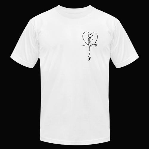 Broken Heart - Unisex Jersey T-Shirt by Bella + Canvas