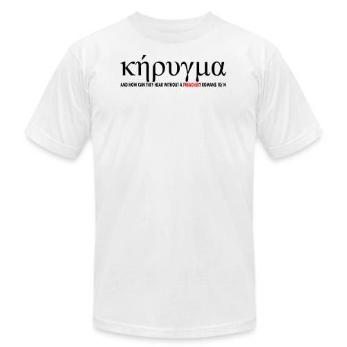Kerygma to proclaim preach - Unisex Jersey T-Shirt by Bella + Canvas