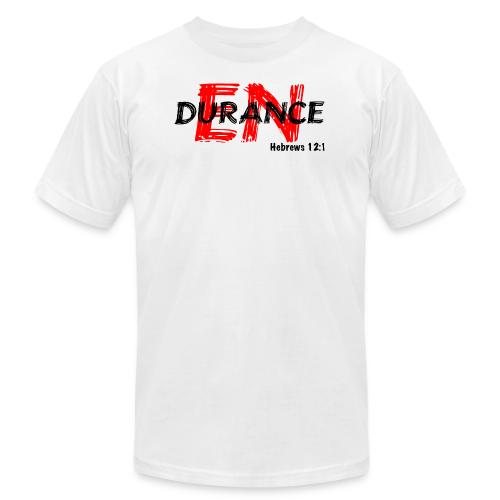 Run with Endurance - Unisex Jersey T-Shirt by Bella + Canvas