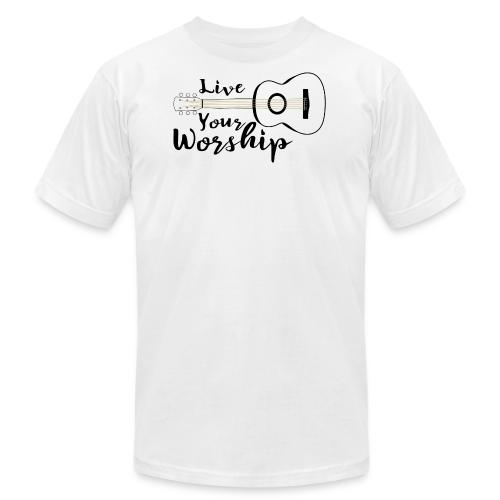 Live Your Worship, Don’t Just Give Lip Service - Unisex Jersey T-Shirt by Bella + Canvas