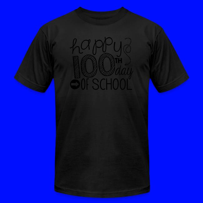 Happy 100th Day of School Arrows Teacher T-shirt