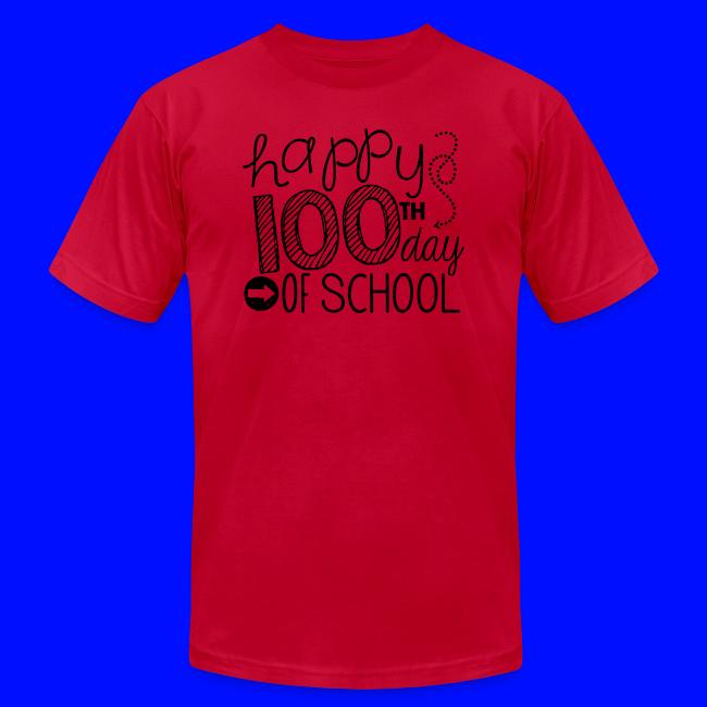 Happy 100th Day of School Arrows Teacher T-shirt