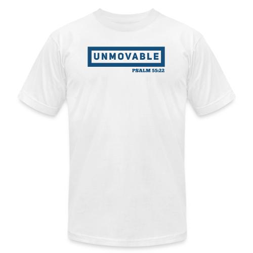 Unmovable: Psalm 55:22 - Unisex Jersey T-Shirt by Bella + Canvas