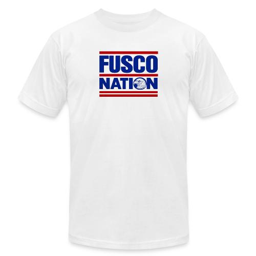 Fusco Nation with Eagle (250th Show Commemorative) - Unisex Jersey T-Shirt by Bella + Canvas