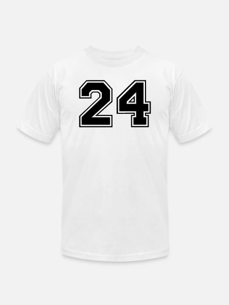 24 - Unisex Jersey T-Shirt by Bella + Canvas - white
