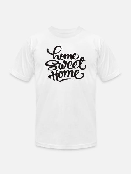 Home Sweet Home - Unisex Jersey T-Shirt by Bella + Canvas - white