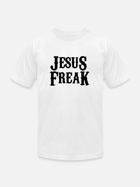 Jesus freak - Unisex Jersey T-Shirt by Bella + Canvas - white