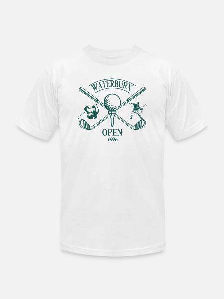 Waterbury Open - Unisex Jersey T-Shirt by Bella + Canvas - white
