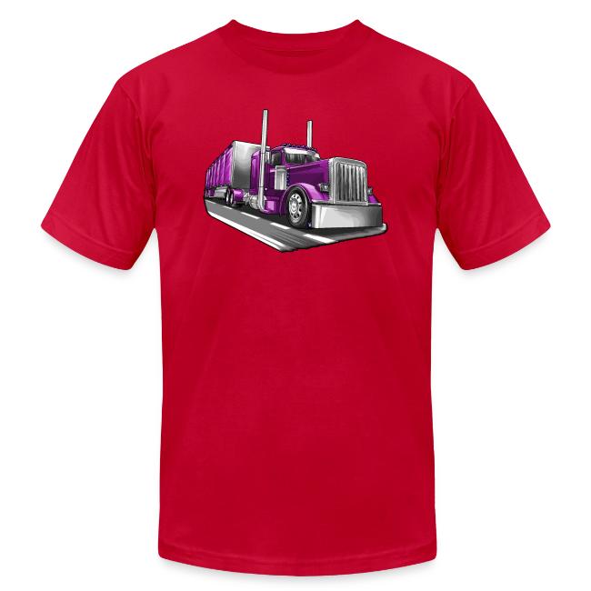 Tracktor Trailer Semi Truck Big Rig