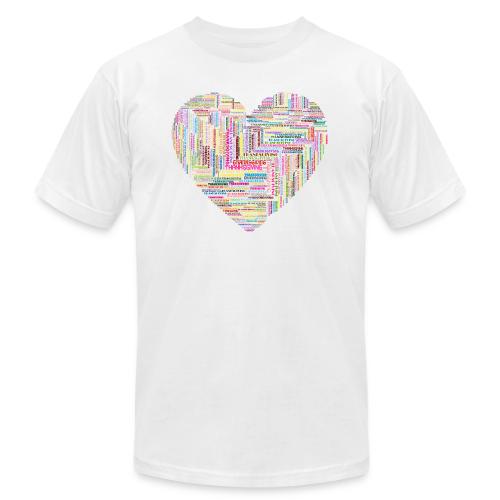 A Thanksgiving Heart - Unisex Jersey T-Shirt by Bella + Canvas