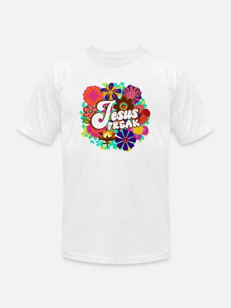 Jesus Freak - Unisex Jersey T-Shirt by Bella + Canvas - white
