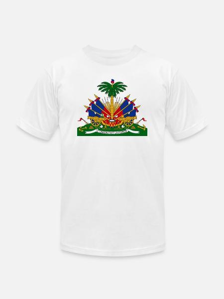 HAITI CHERIE - Unisex Jersey T-Shirt by Bella + Canvas - white