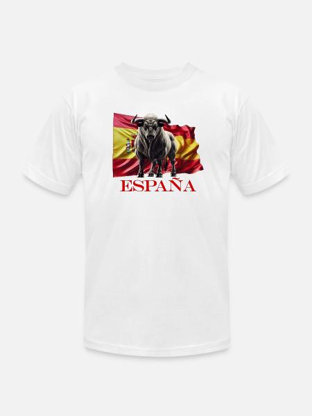 ESPAÑA - Unisex Jersey T-Shirt by Bella + Canvas - white