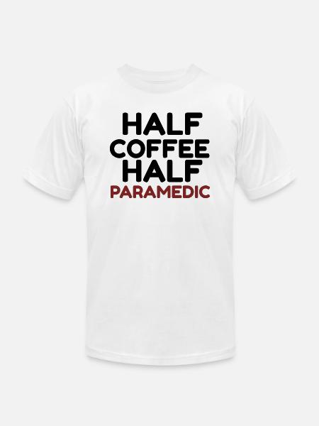 Paramedic - Unisex Jersey T-Shirt by Bella + Canvas - white