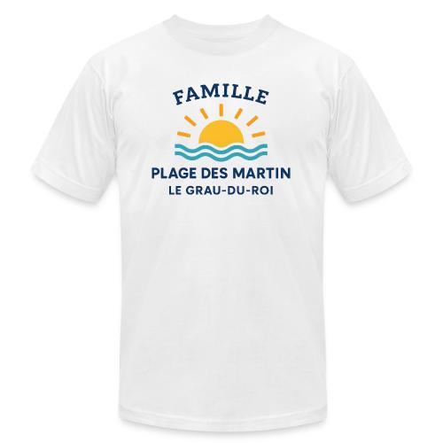 Family Beach Shirt – Plage des Martin Design - Unisex Jersey T-Shirt by Bella + Canvas