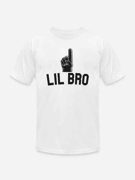 lil bro - Unisex Jersey T-Shirt by Bella + Canvas - white