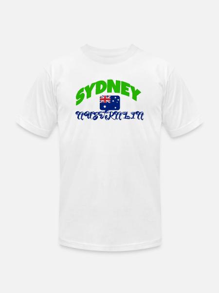 Sydney - Unisex Jersey T-Shirt by Bella + Canvas - white