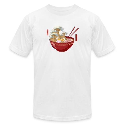 The Great Wave of Ramen - Unisex Jersey T-Shirt by Bella + Canvas