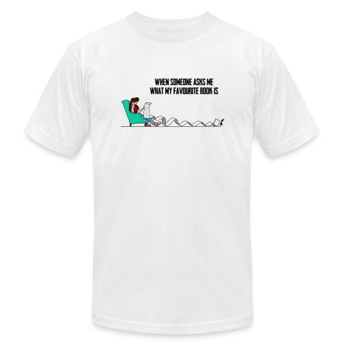 When Somone Asks Me - Unisex Jersey T-Shirt by Bella + Canvas