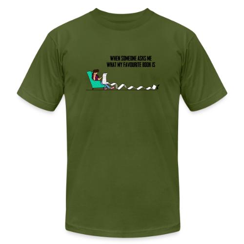 When Somone Asks Me - Unisex Jersey T-Shirt by Bella + Canvas