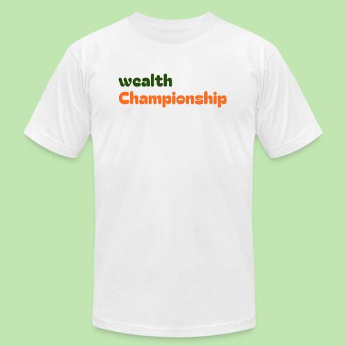 Wealth Championship - Unisex Jersey T-Shirt by Bella + Canvas