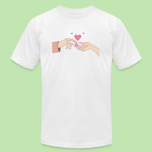 Valentine’s Touch - Unisex Jersey T-Shirt by Bella + Canvas