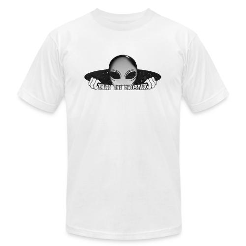 Coming Through Clear - Carl the Crusher - Unisex Jersey T-Shirt by Bella + Canvas