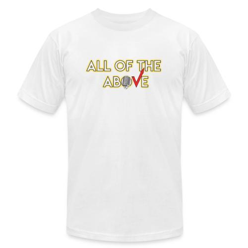 All of the Above Logo - Unisex Jersey T-Shirt by Bella + Canvas