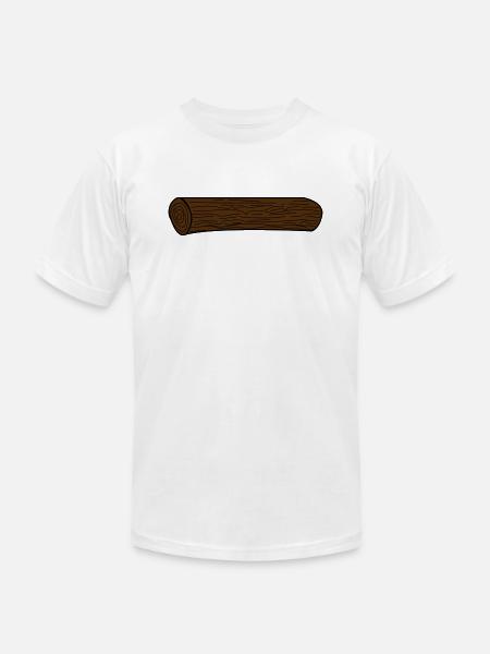 Log - Unisex Jersey T-Shirt by Bella + Canvas - white