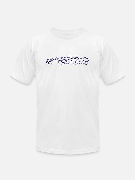 Soap Bubbles - Unisex Jersey T-Shirt by Bella + Canvas - white