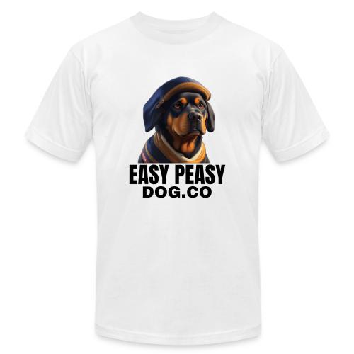 Easy peasy dog co animal, chiot, dog lover - Unisex Jersey T-Shirt by Bella + Canvas