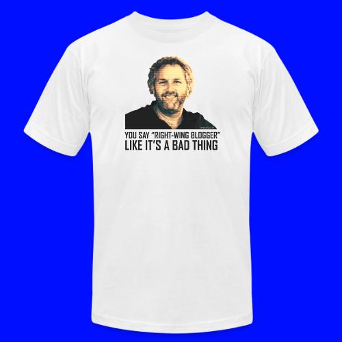 Breitbart: You say right-wing blogger like it's - Unisex Jersey T-Shirt by Bella + Canvas