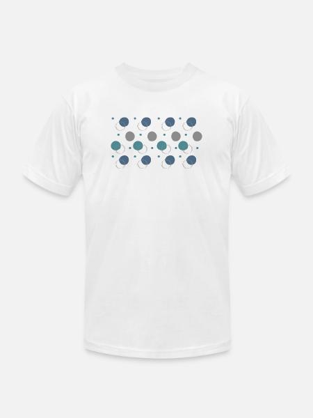 Bubbles - Unisex Jersey T-Shirt by Bella + Canvas - white