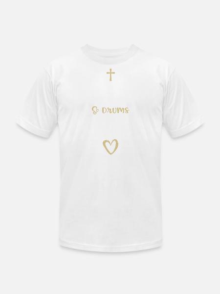 Jesus & Drums - Jesus - Unisex Jersey T-Shirt by Bella + Canvas -