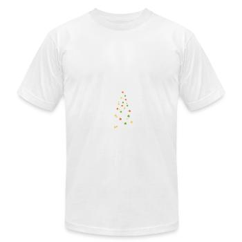Christmas Funny Gift Secret Santa Holiday Friends - Unisex Jersey T-Shirt by Bella + Canvas - white - Front - Jose (178cm)