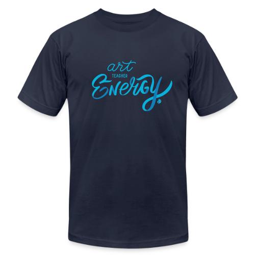 Art Teacher Energy (AOEU Blue) - Unisex Jersey T-Shirt by Bella + Canvas