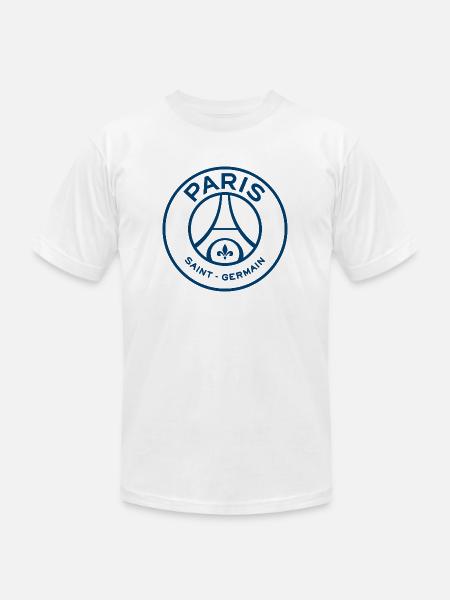PSG PARIS - Unisex Jersey T-Shirt by Bella + Canvas - white