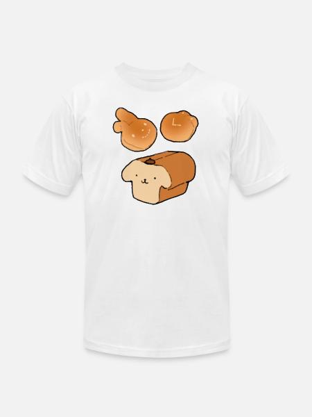 Bread Friends - Unisex Jersey T-Shirt by Bella + Canvas - white