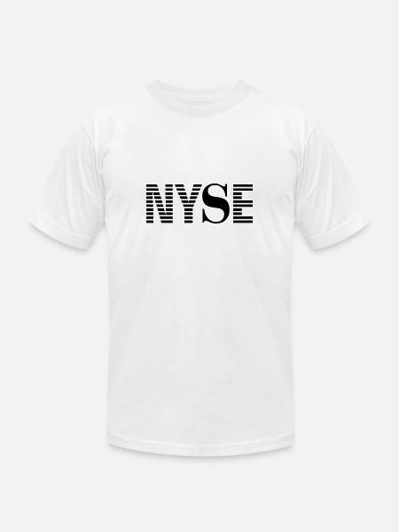 vintage stripes Nyse - Unisex Jersey T-Shirt by Bella + Canvas - white