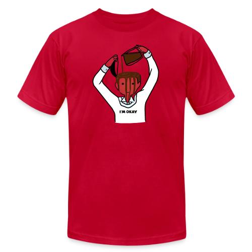 Coffee man - Unisex Jersey T-Shirt by Bella + Canvas