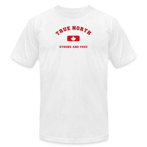 True North Strong and Free - Unisex Jersey T-Shirt by Bella + Canvas