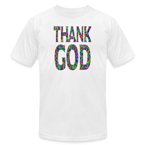 THANK GOD - Unisex Jersey T-Shirt by Bella + Canvas